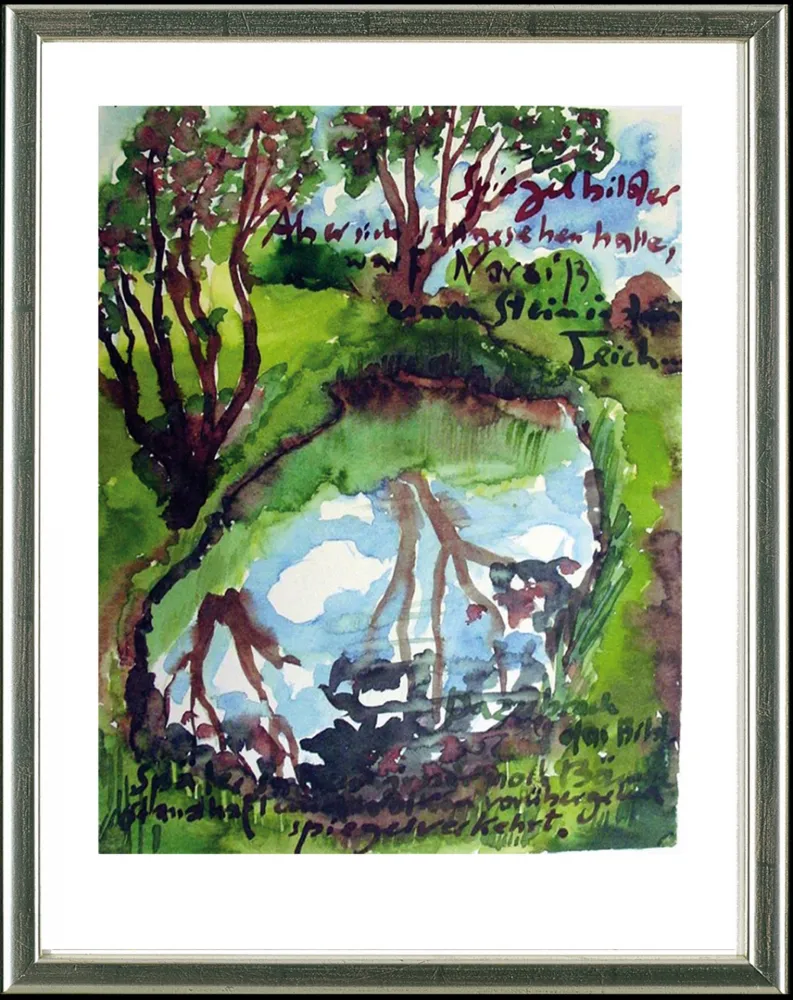 Litografía Grass - Spiegelbilder