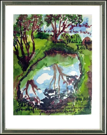 Litografía Grass - Spiegelbilder