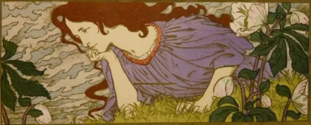 Litografía Grasset - Anxiété
