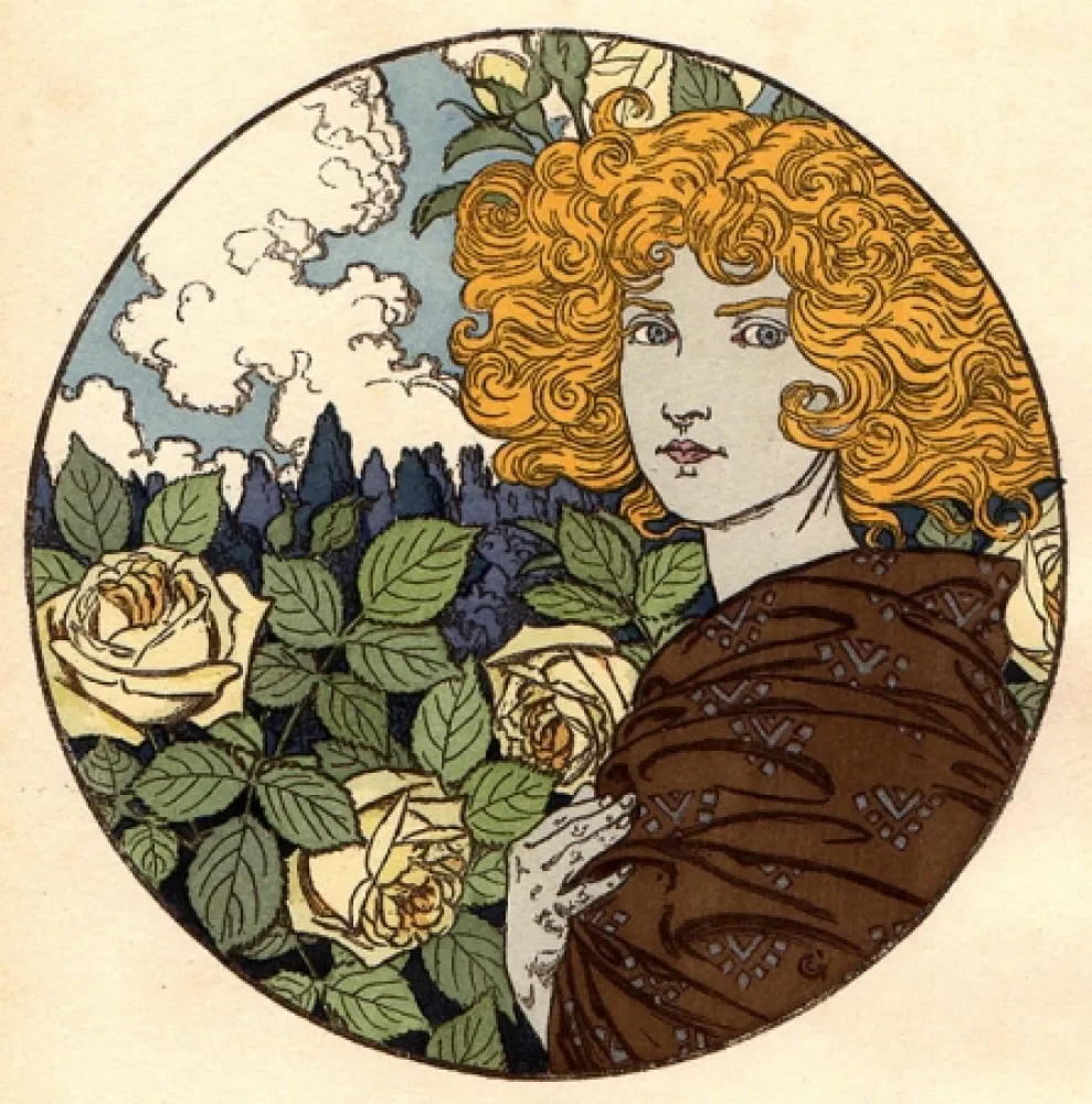 Litografía Grasset - Jalousie