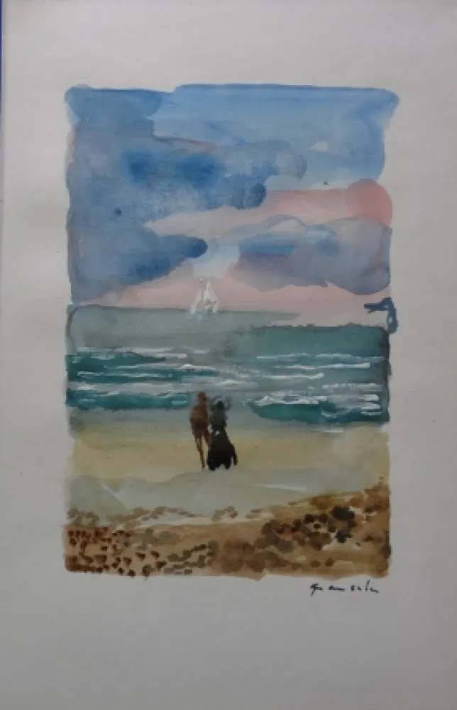 Sin Técnico Grau Sala - Couple face à la mer