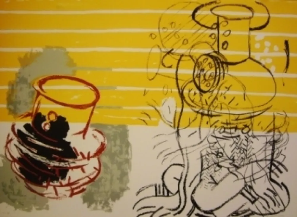 Litografía Grau - Sans titre