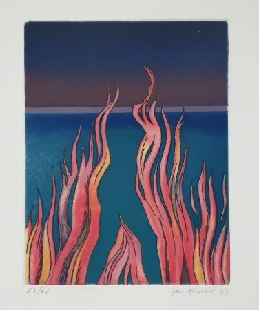 Aguafuerte Y Aguatinta Graverol - Les divinités naturelles