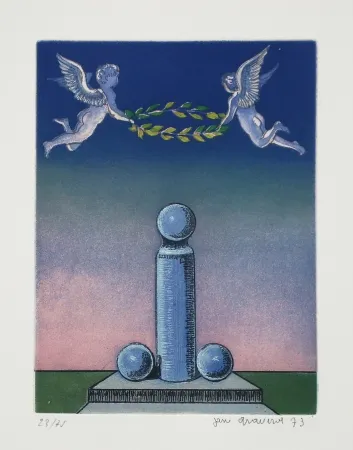 Aguafuerte Y Aguatinta Graverol - Les divinités naturelles