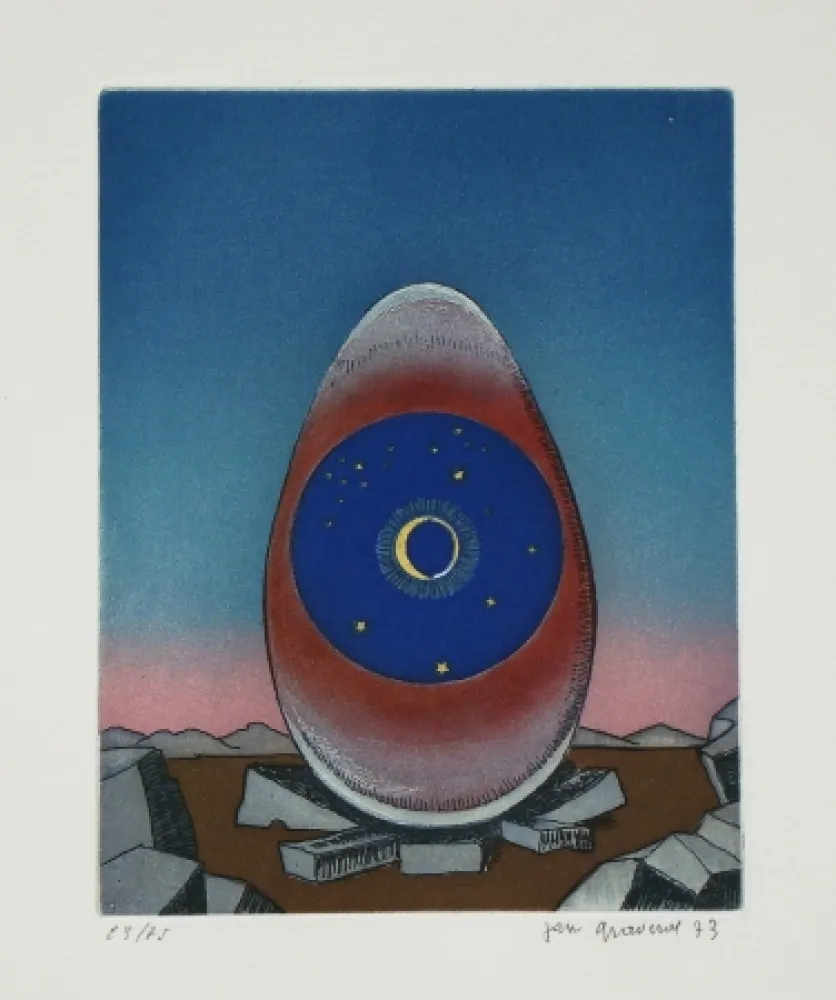 Aguafuerte Y Aguatinta Graverol - Les divinités naturelles