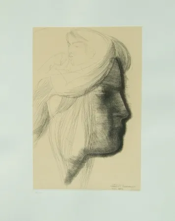 Grabado Greco - Omaggio a Michelangelo