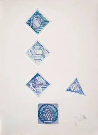 Aguafuerte Grenier - 