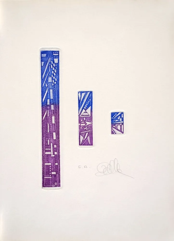 Aguafuerte Grenier - 