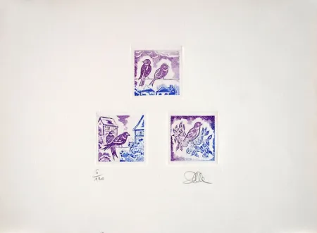 Aguafuerte Grenier - 