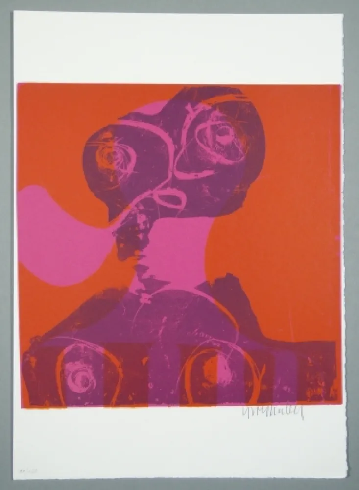 Grabado En Madera Grieshaber - Myom