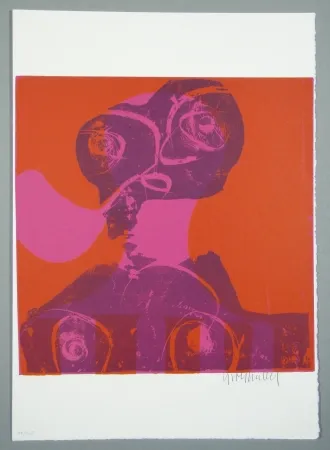 Grabado En Madera Grieshaber - Myom