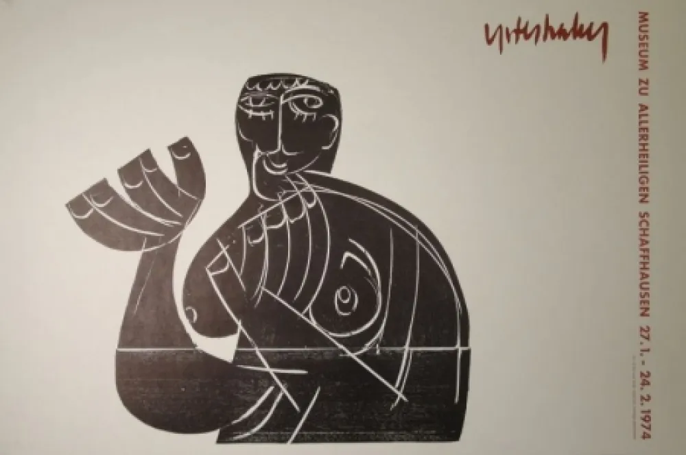 Grabado En Madera Grieshaber - Vogelfrei II