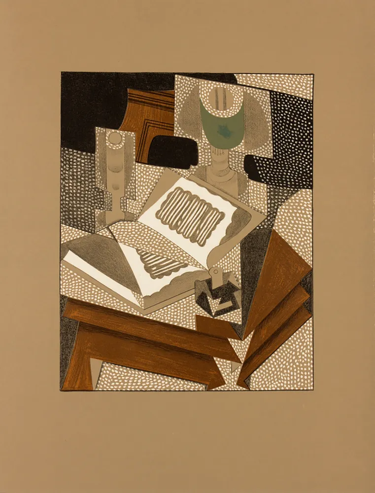 Litografía Gris  - LE LIVRE. Lithographie pour 