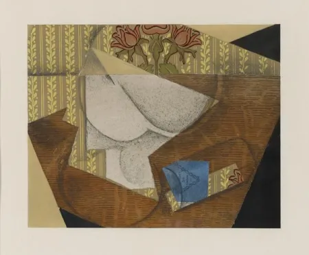 Litografía Gris  - LE PAQUET DE TABAC, 1933 