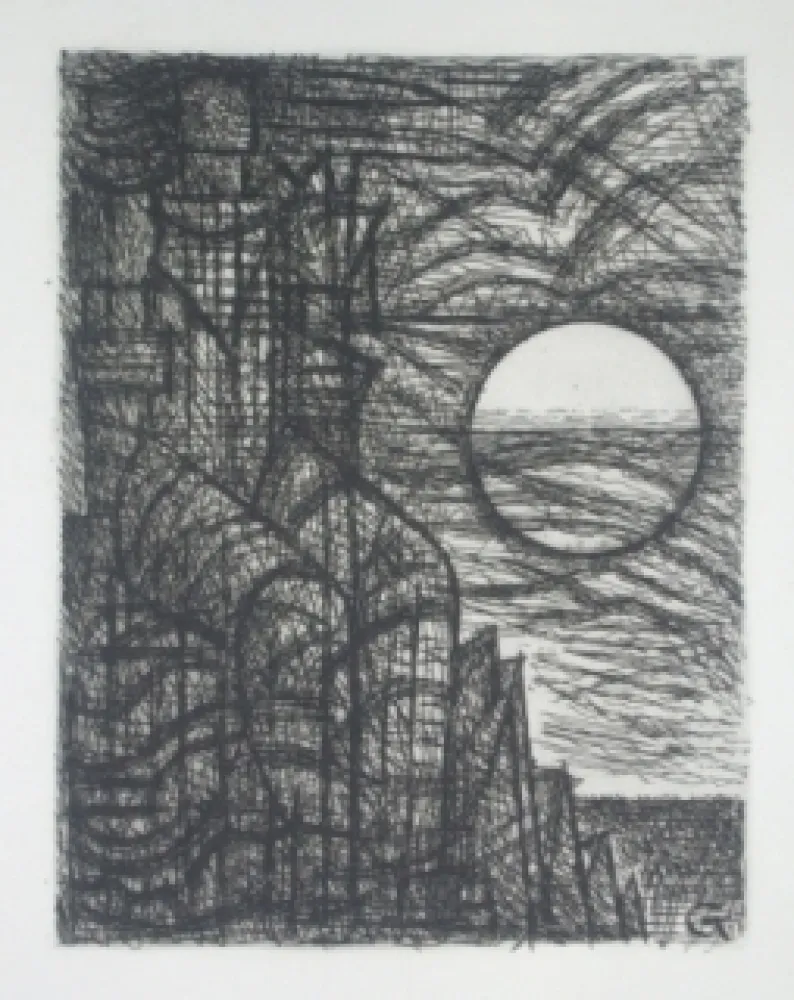 Punta Seca Gromaire - Memento du vivant