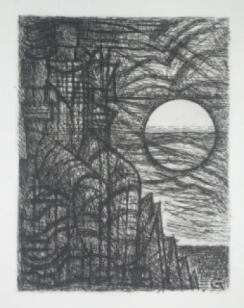 Punta Seca Gromaire - Memento du vivant