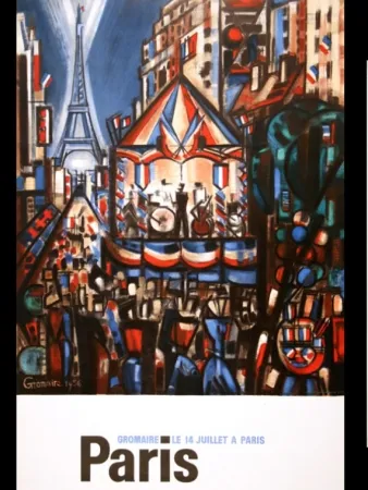Cartel Gromaire - PARIS 14 JUILLET