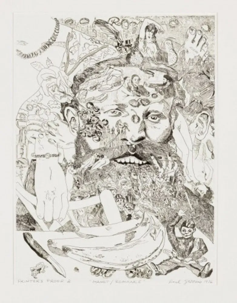 Grabado Grooms - Manet / Romance