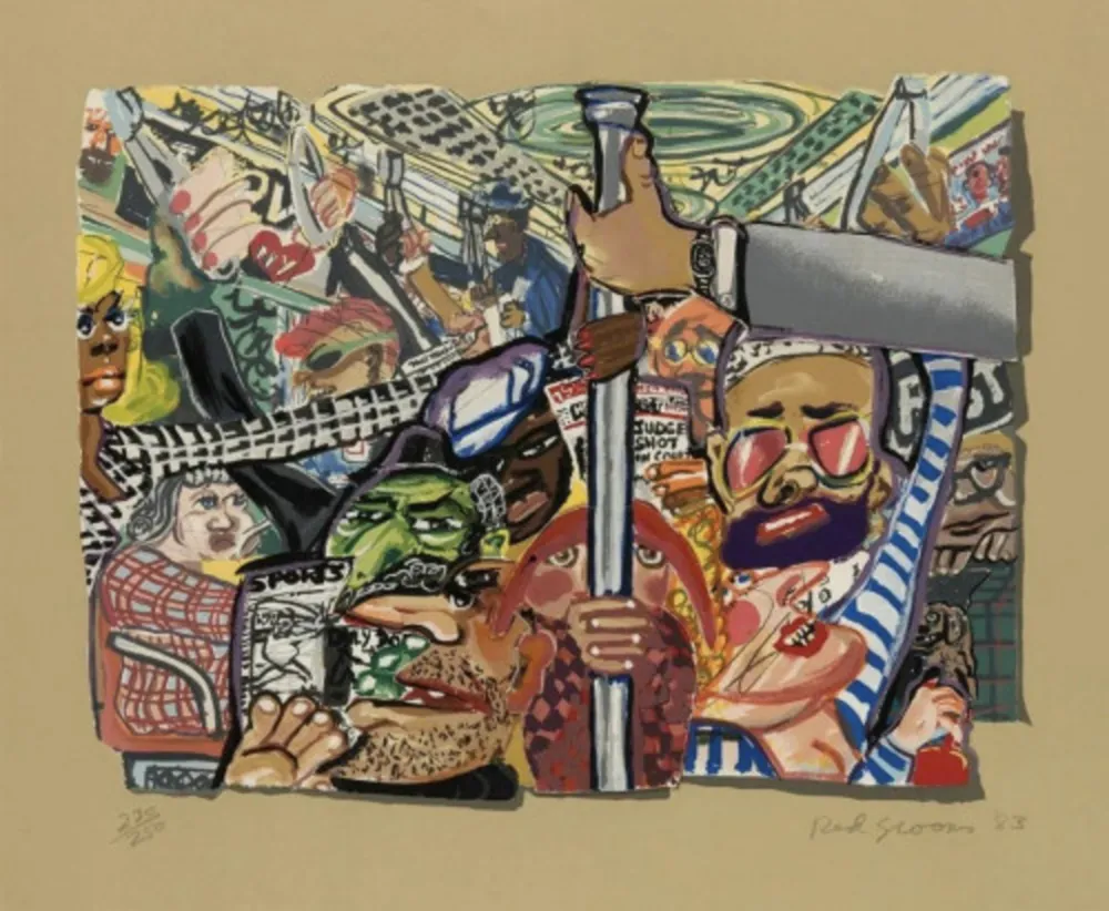 Múltiple Grooms - Saskia Down the Metro