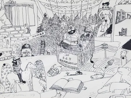 Serigrafía Grooms - Stockholm Print