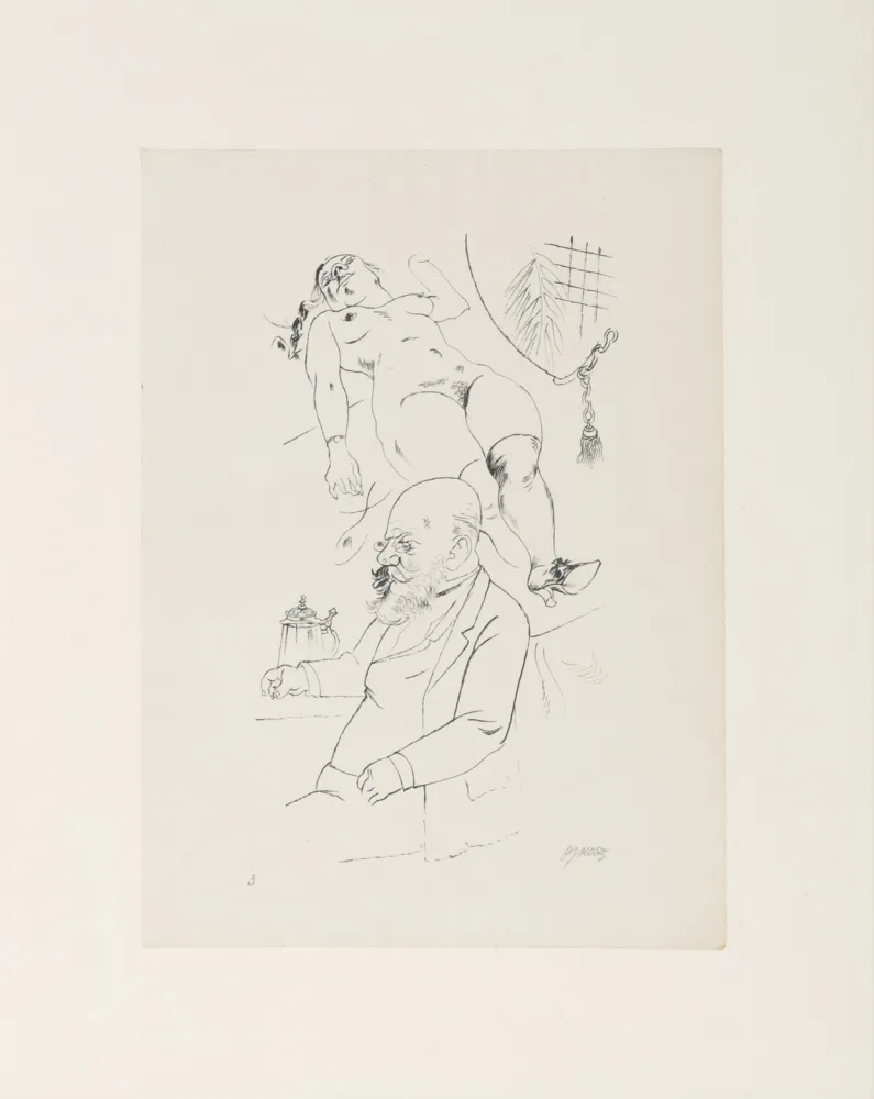 Litografía Grosz - George Grosz (1893–1959) – Aus der Jugendzeit – Heliogravure on paper – 1922