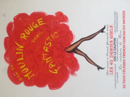 Litografía Gruau - Fantastic