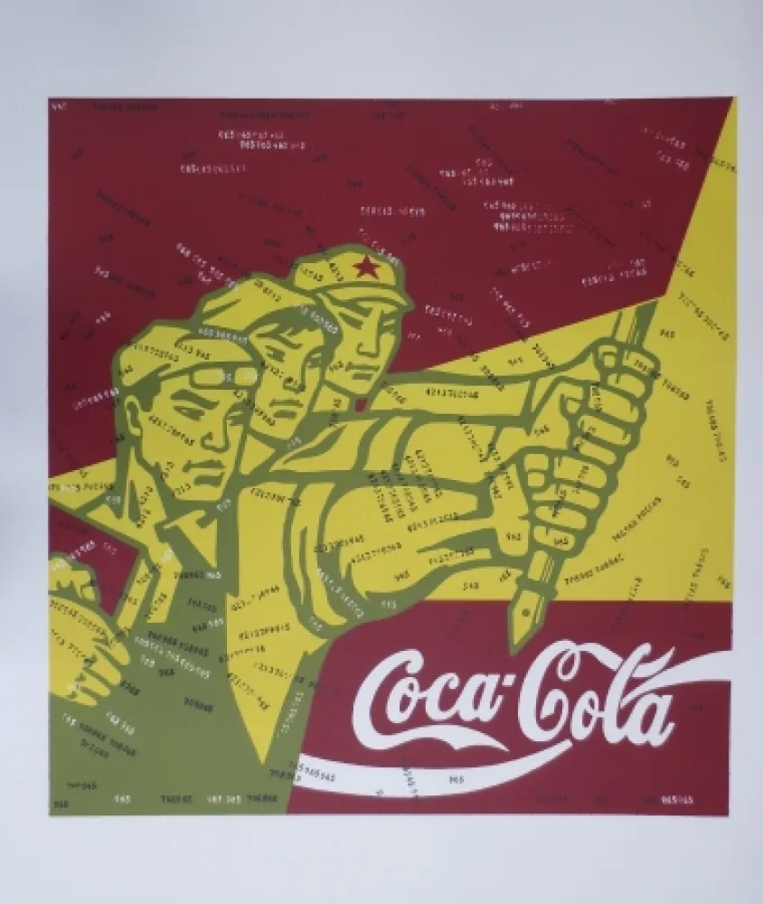 Litografía Guangyi - Sans titre