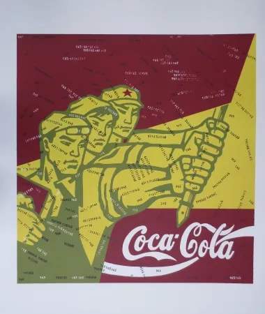 Litografía Guangyi - Sans titre