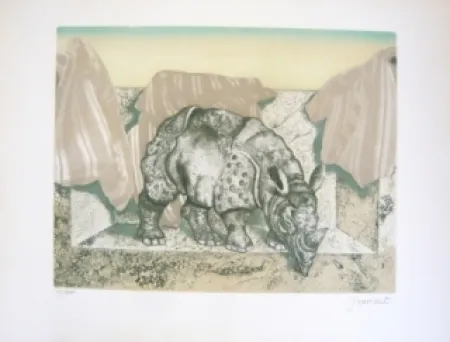 Aguafuerte Y Aguatinta Guarienti - Sans titre