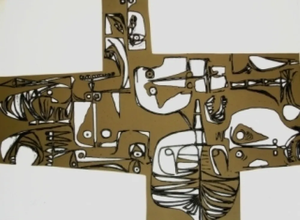 Grabado Guayasamin - Milay 2