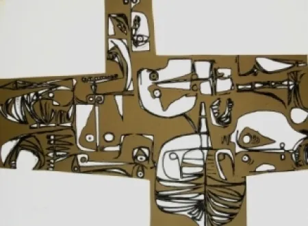 Grabado Guayasamin - Milay 2