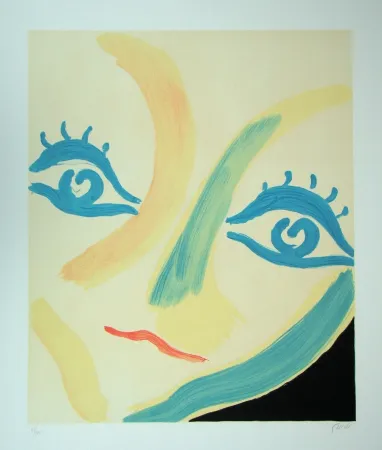 Litografía Guidi - Volto