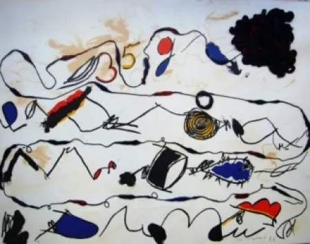 Litografía Guinovart - 35 g