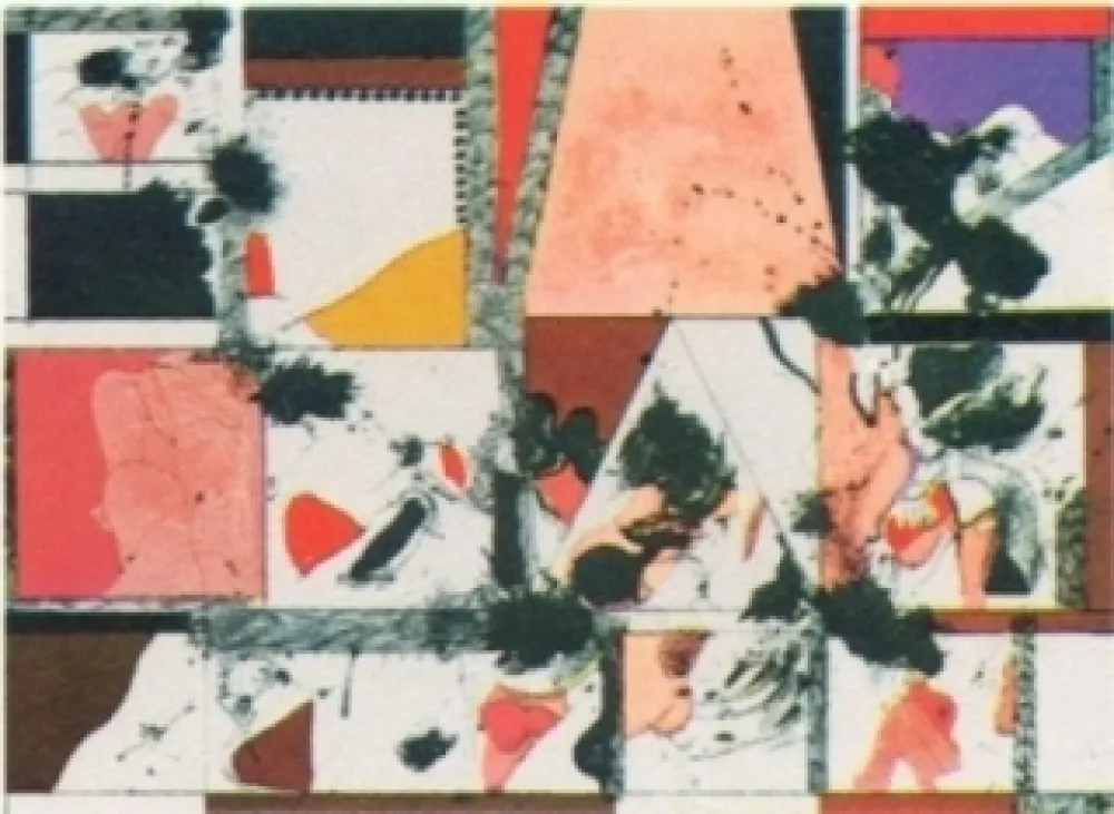 Litografía Guinovart - Amsterdam n°1