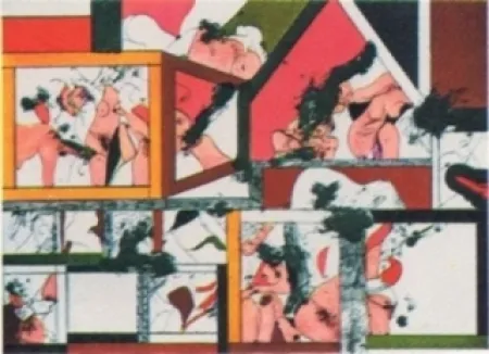 Litografía Guinovart - Amsterdam n°2