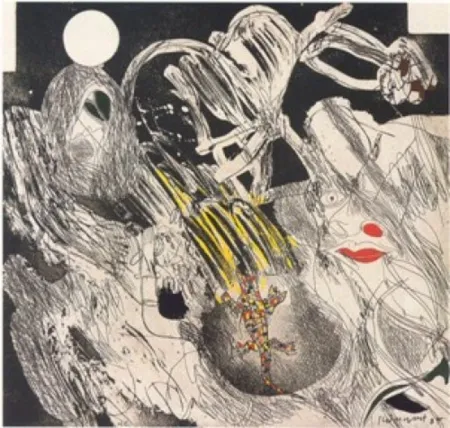 Múltiple Guinovart - Asesinado por el cielo, entre las formas que van..