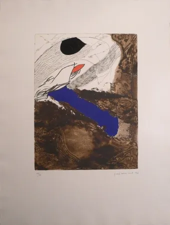 Aguafuerte Guinovart - Blau i Terra