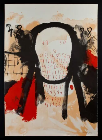 Litografía Guinovart - Bochum