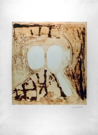 Aguafuerte Guinovart - Composición