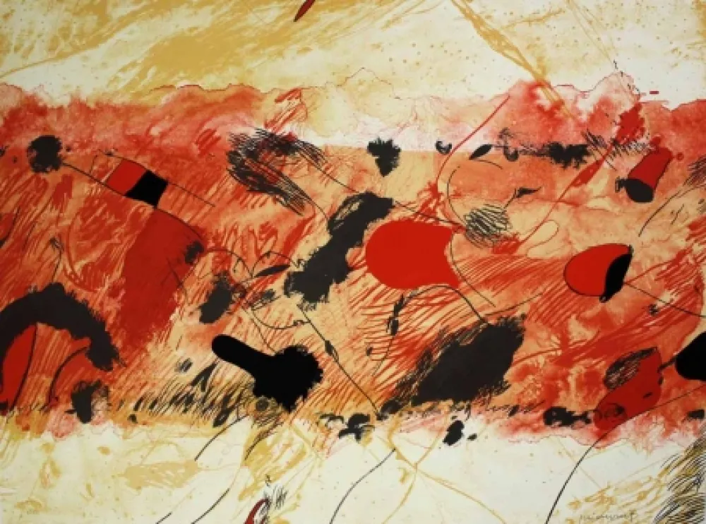 Litografía Guinovart - Ero