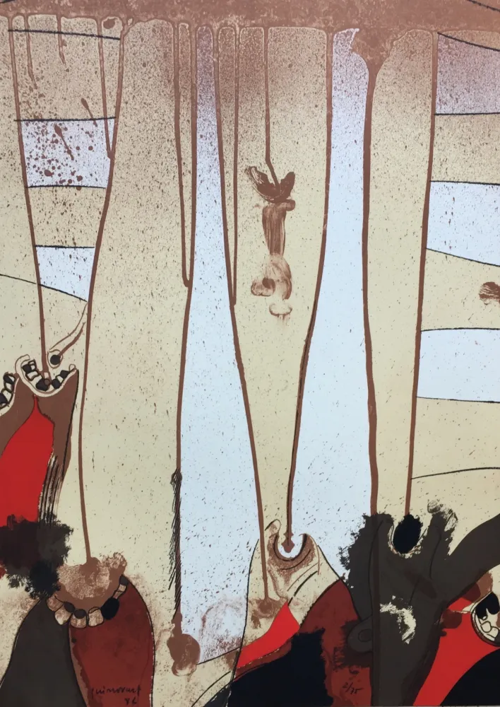 Litografía Guinovart - FANG 1