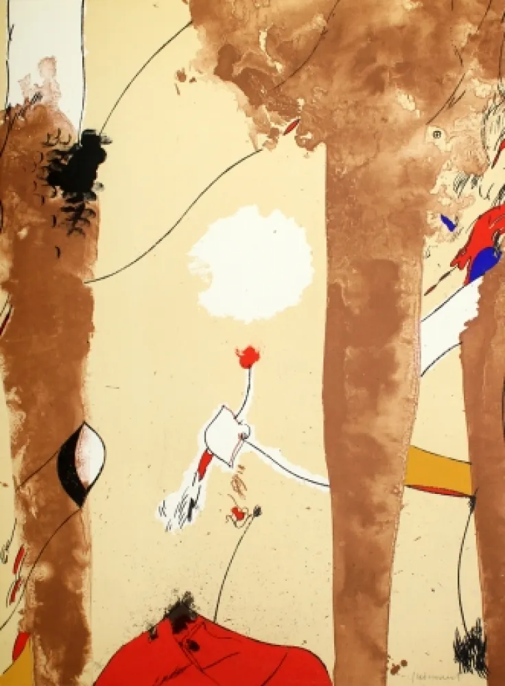 Litografía Guinovart - Fang 1