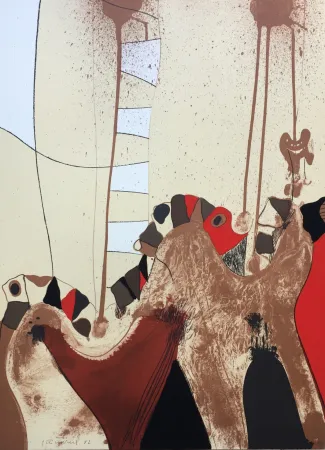 Litografía Guinovart - FANG 2