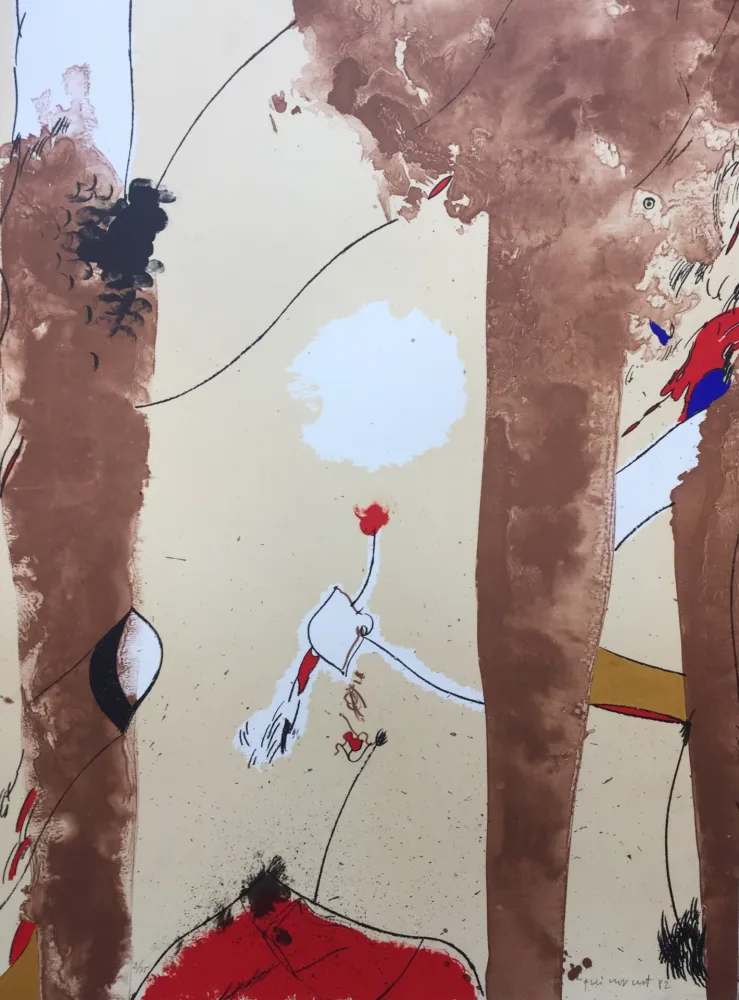 Litografía Guinovart - FANG 4