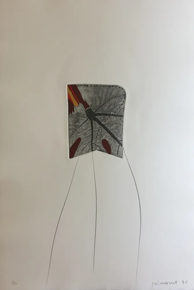 Grabado Guinovart - Fulles 7