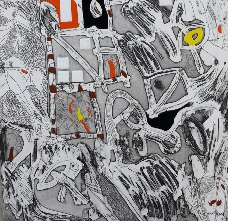 Grabado Guinovart - Garcia Lorca 3