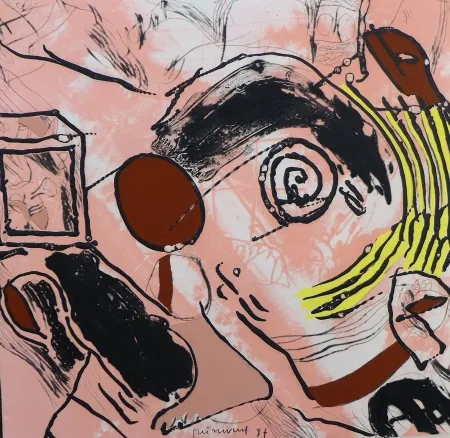 Grabado Guinovart - Garcia Lorca 7