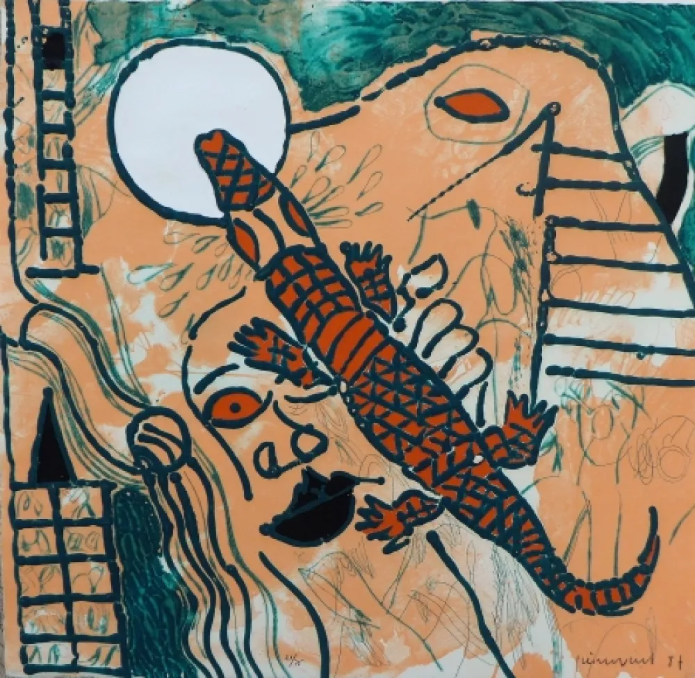 Grabado Guinovart - Garcia Lorca 8