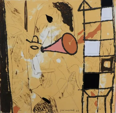 Grabado Guinovart - Garcia Lorca 9