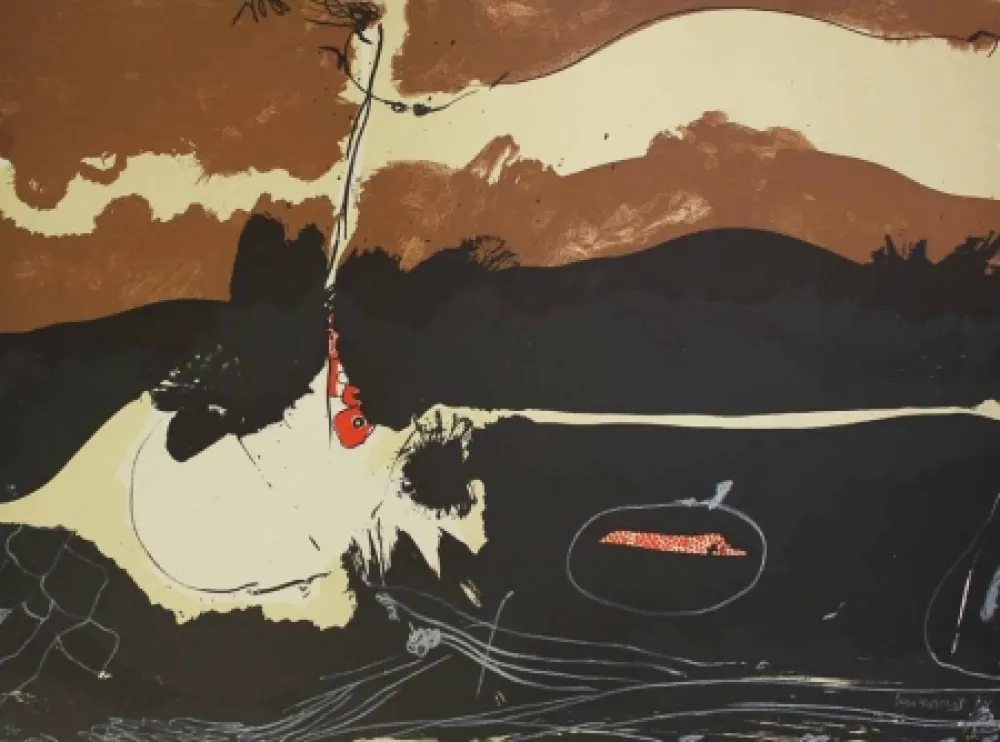 Litografía Guinovart - Gui 5